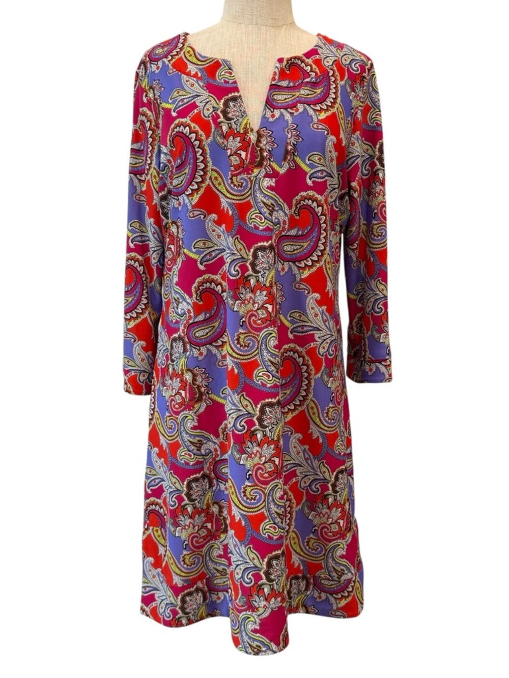 Jude Connally Jude cloth paisley print mid length dress